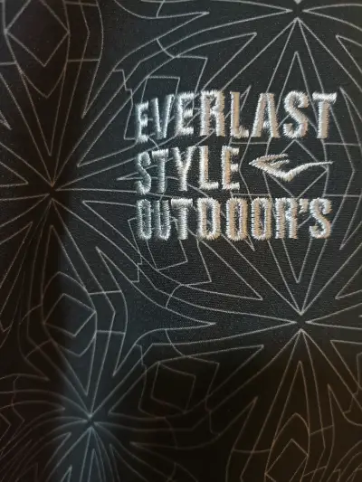 Chaqueta deportiva negra con estampado - miniatura 5