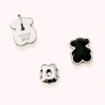 Aros Osito Plata - miniatura 1