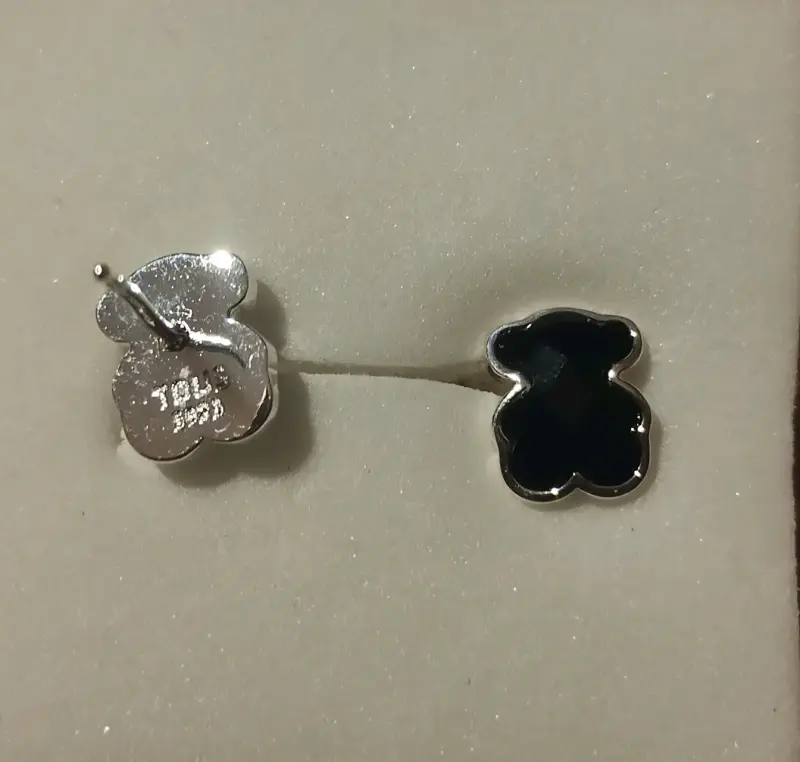 Aros Osito Plata - 5