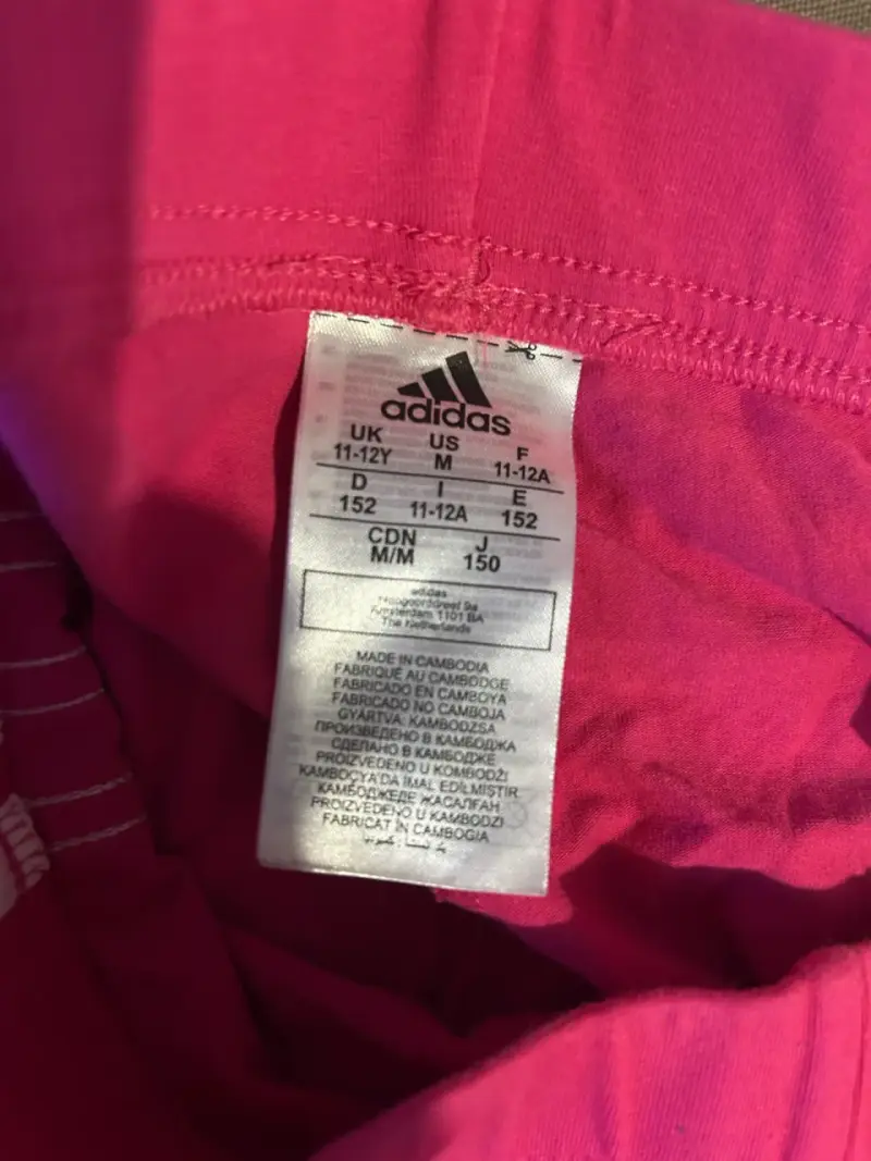 Calzas deportivas rosas Adidas niña - 5