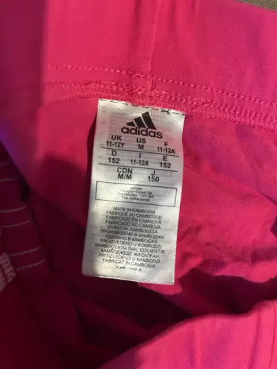 Calzas deportivas rosas Adidas niña - miniatura 5