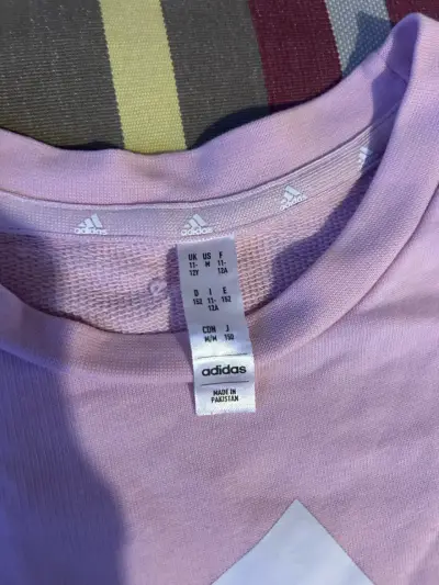 Polera rosa Adidas manga larga - miniatura 3