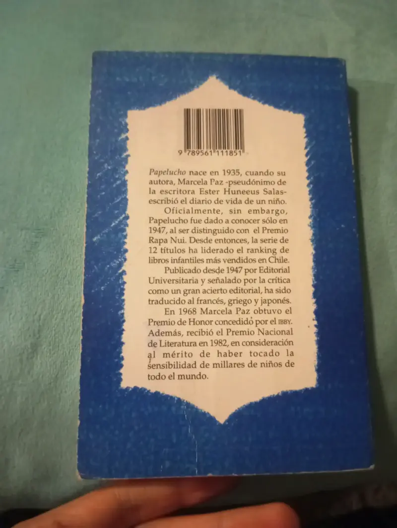 Libro Papelucho (Edición de Bolsillo) - Marcela Pa - 2