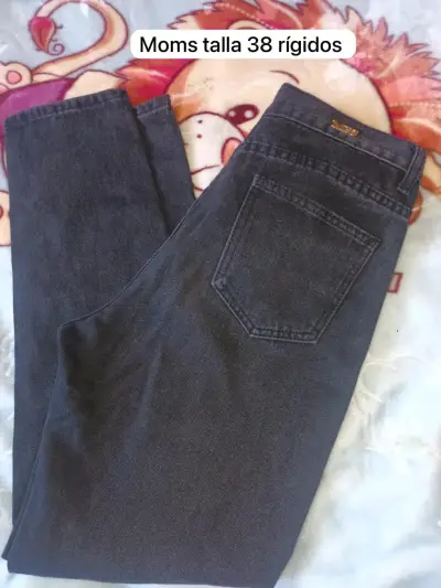 Pantalones de mezclilla negros - miniatura 2