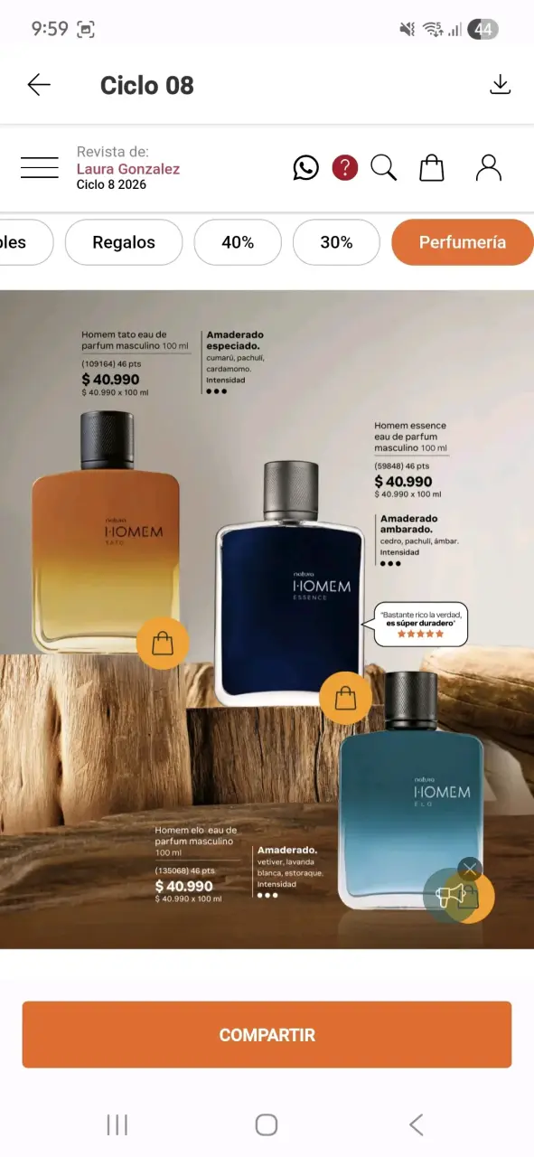 Set Shampoo y Acondicionador Natura Lumina - 5