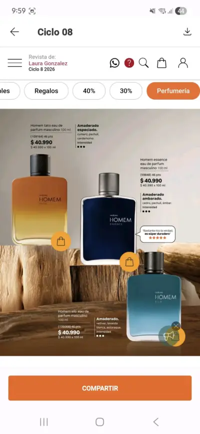 Set Shampoo y Acondicionador Natura Lumina - miniatura 5