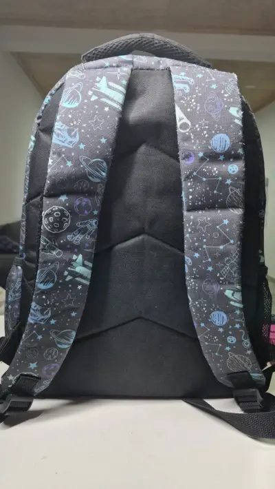 Mochila infantil estampado espacial - miniatura 3