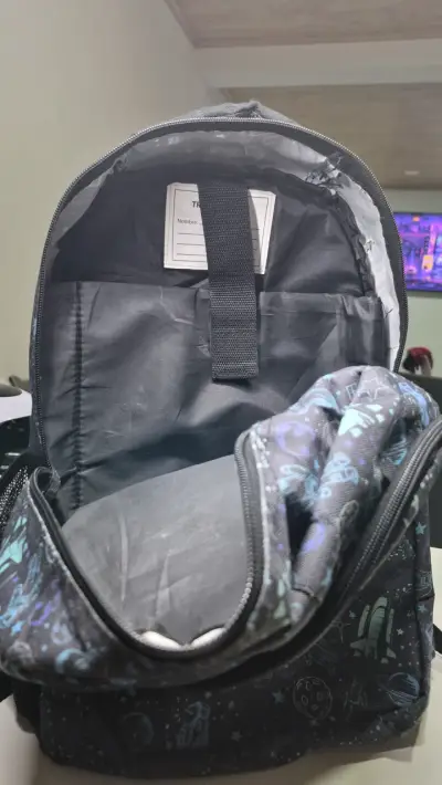 Mochila infantil estampado espacial - miniatura 4