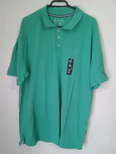 Polera polo verde XL nueva - miniatura 2