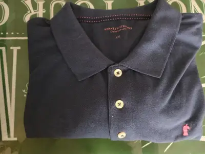 Polera polo azul marino - miniatura 1