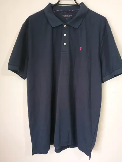 Polera polo azul marino - miniatura 2