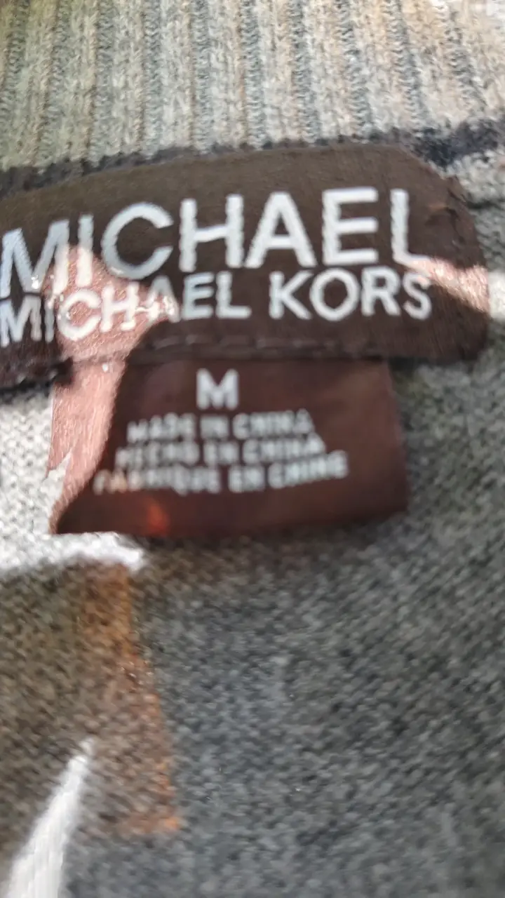 Chaqueta gris con cierre - 3