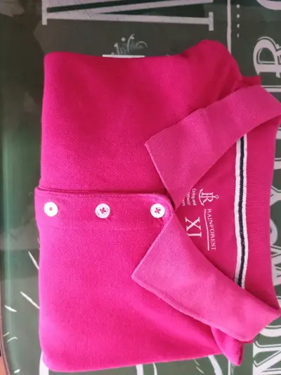 Polera pique morada y fucsia - miniatura 4
