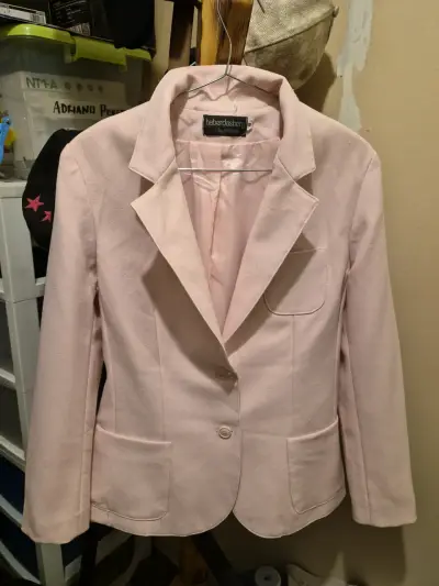 Blazer rosa claro mujer - miniatura 1
