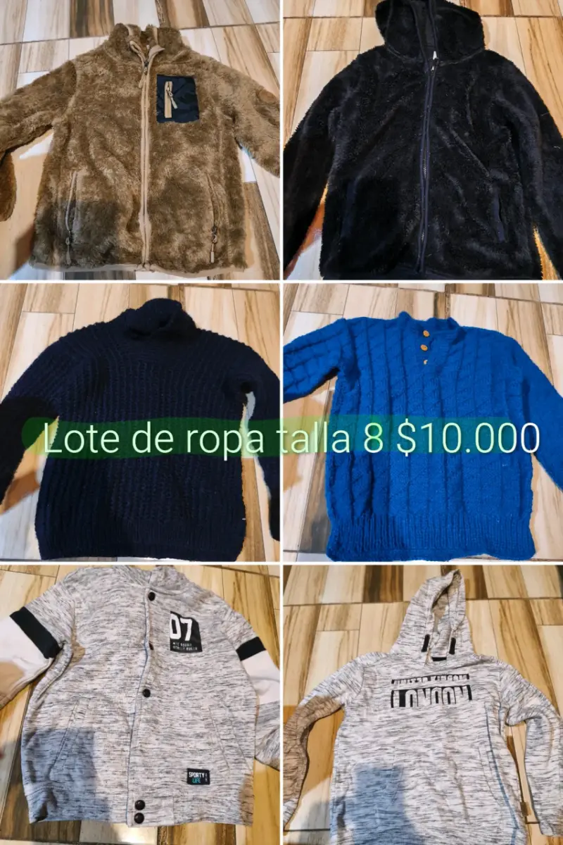 Lote de ropa infantil talla 10-12 - 4