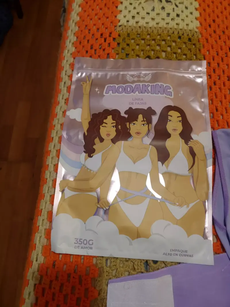Body modelador lila Moda King - 2