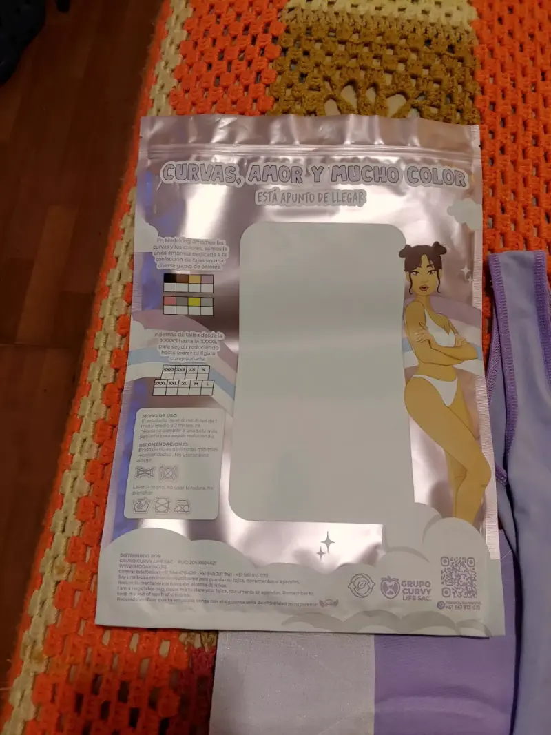 Body modelador lila Moda King - 3