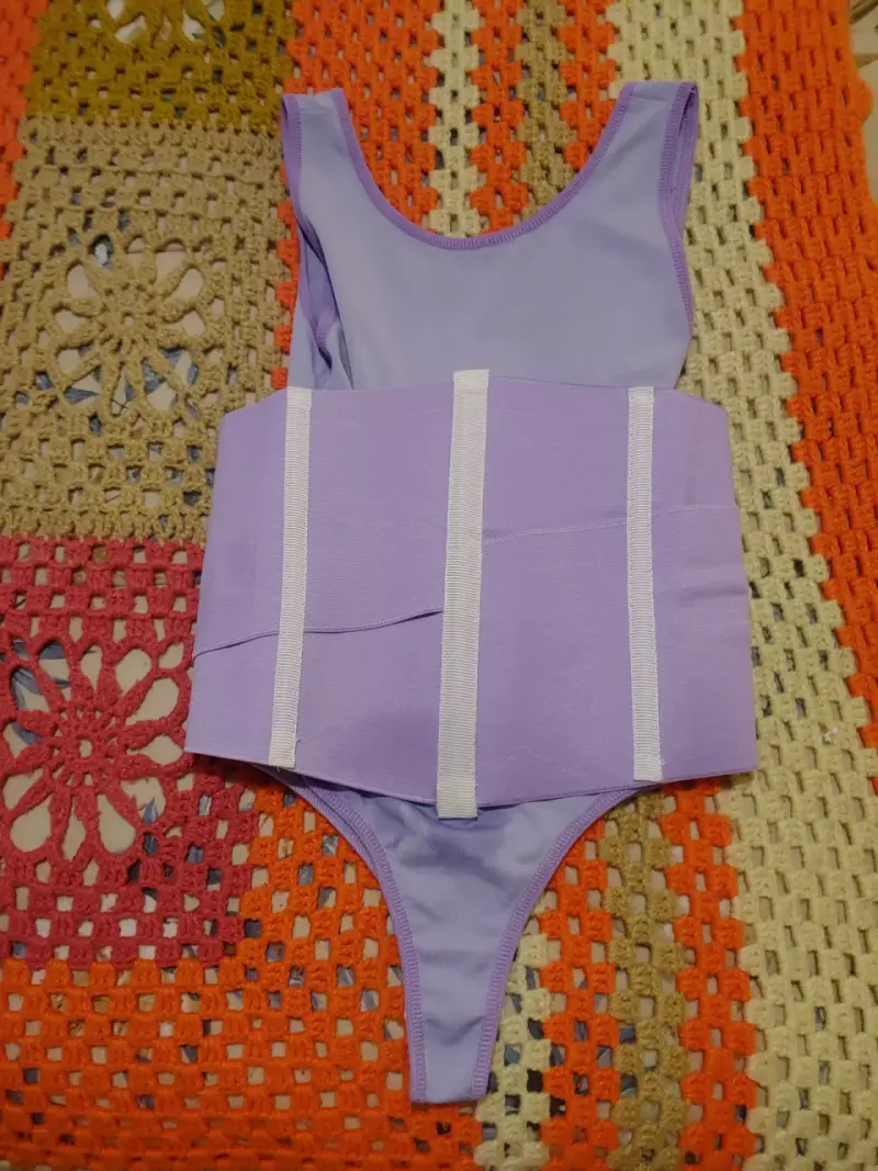 Body modelador lila Moda King - 4