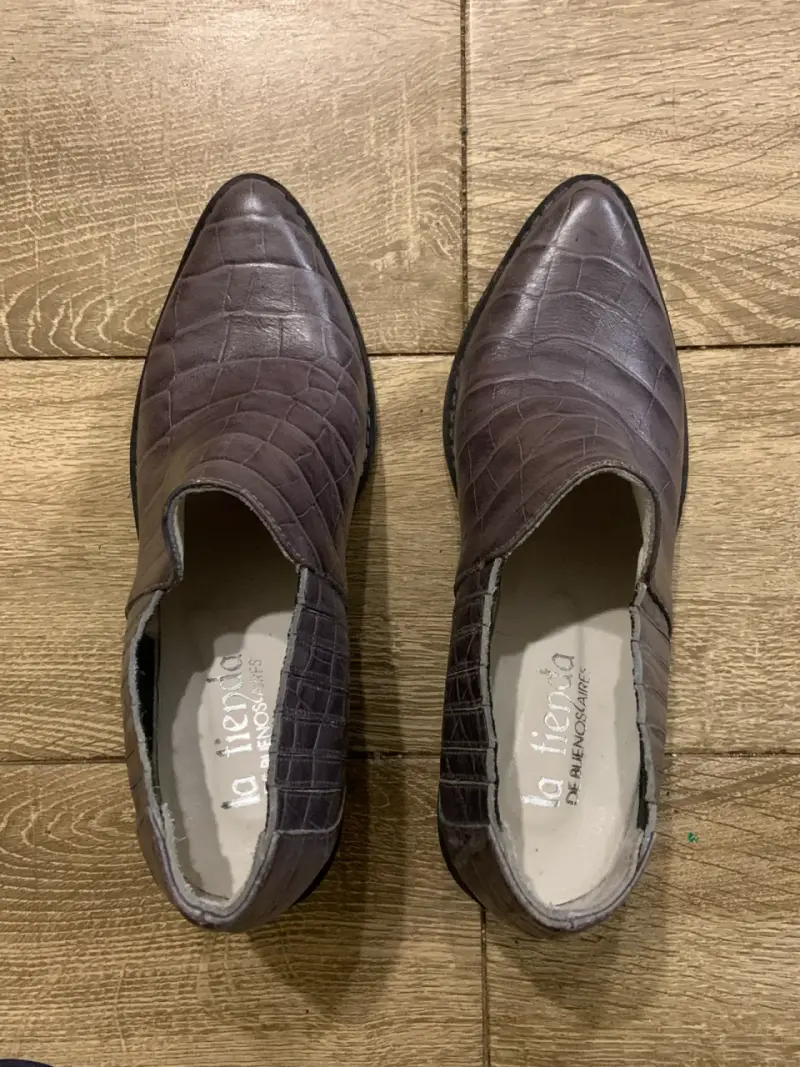 Zapato campero cuero 39 - 1