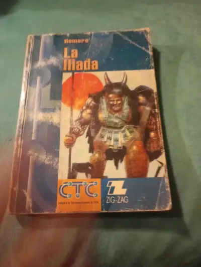 Libro La Ilíada - Homero (Edición Escolar Zig-Zag - miniatura 1