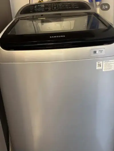 Lavadora Samsung 13kg carga superior gris moderna - miniatura 3