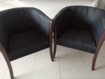 Sitiales negros estilo contemporáneo - miniatura 2