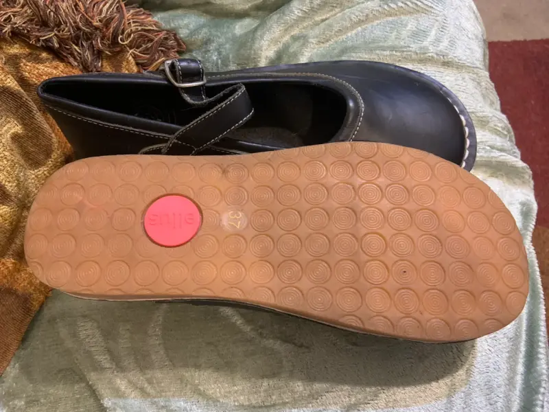 Zapatos negros de cuero Ellus 37 - 3