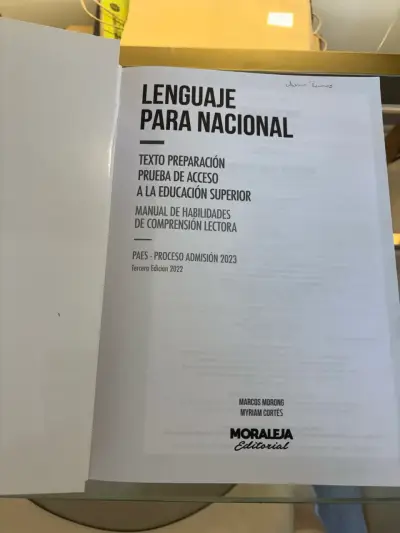 Libro Lenguaje para Nacional - miniatura 2