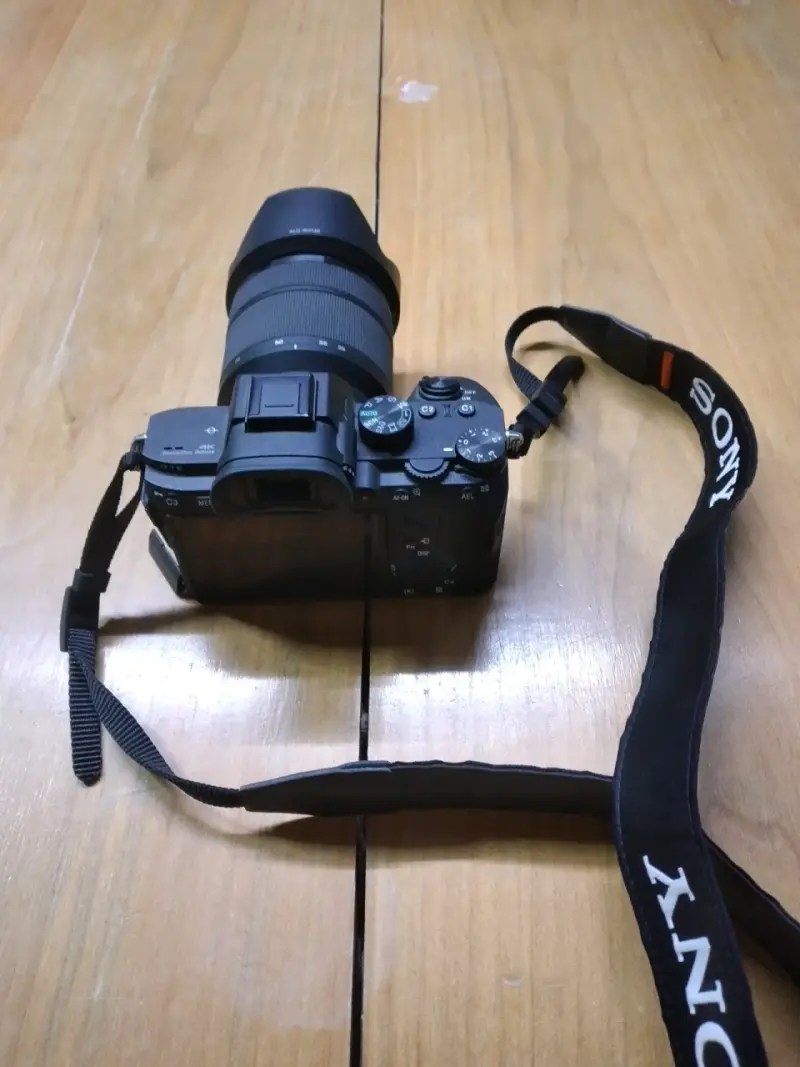 Cámara Sony con lente zoom - 5