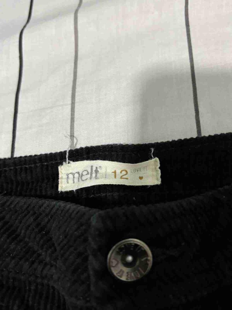 Pantalones de pana negros - 2