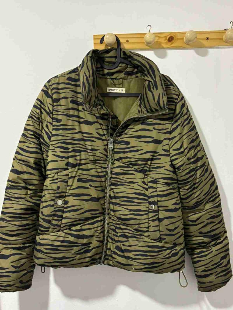Chaqueta camuflaje verde