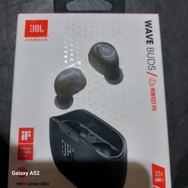 Audífonos JBL Wave Buds negros - 1