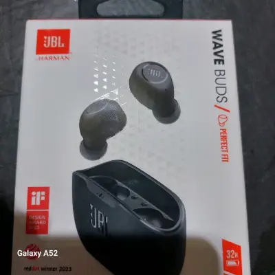 Audífonos JBL Wave Buds negros - miniatura 1
