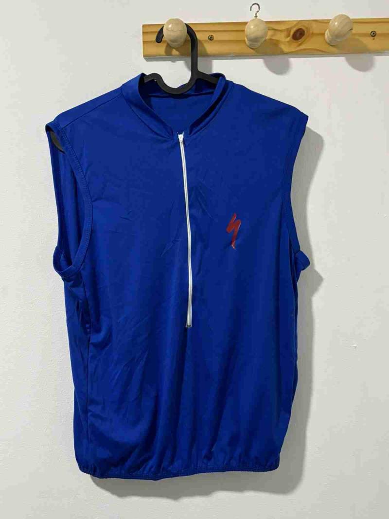 Chaleco de ciclismo azul - 2