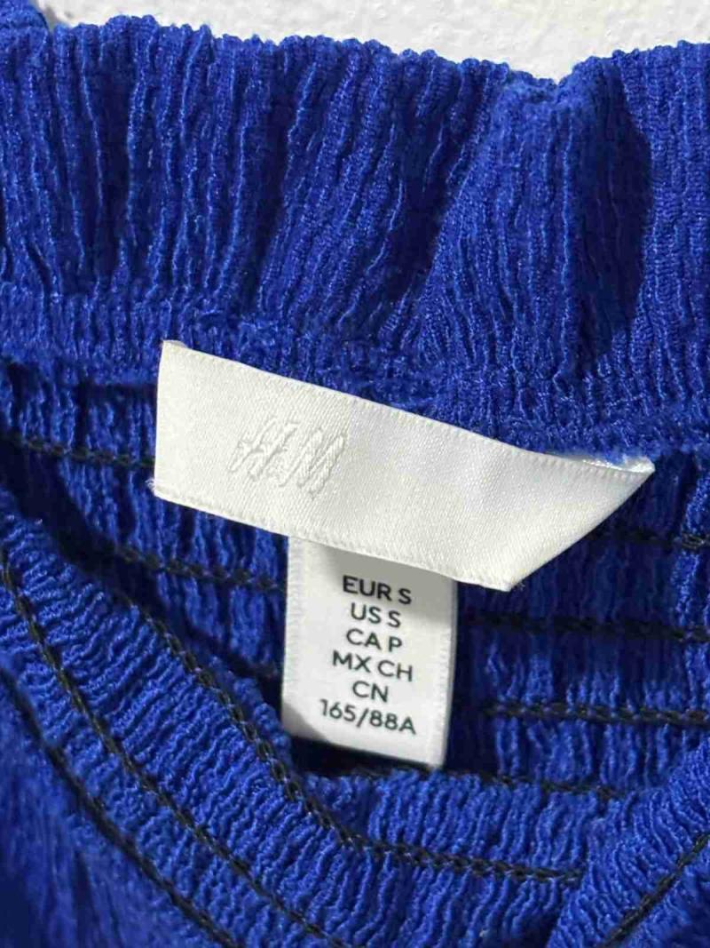 Vestido azul con tirantes - 2