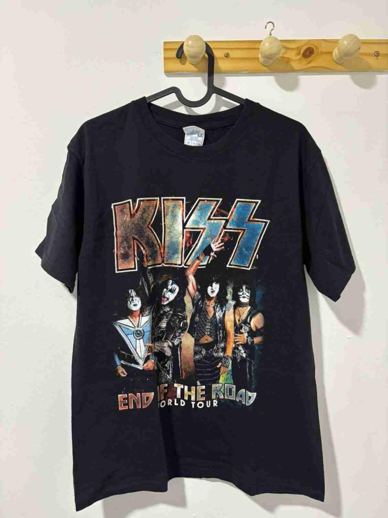 Polera negra KISS tour 2019 - 1
