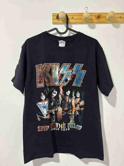 Polera negra KISS tour 2019 - miniatura 1