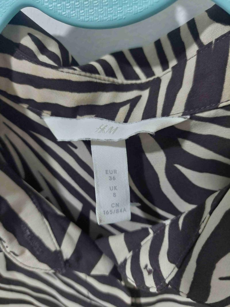 Blusa estampado cebra elegante - 2
