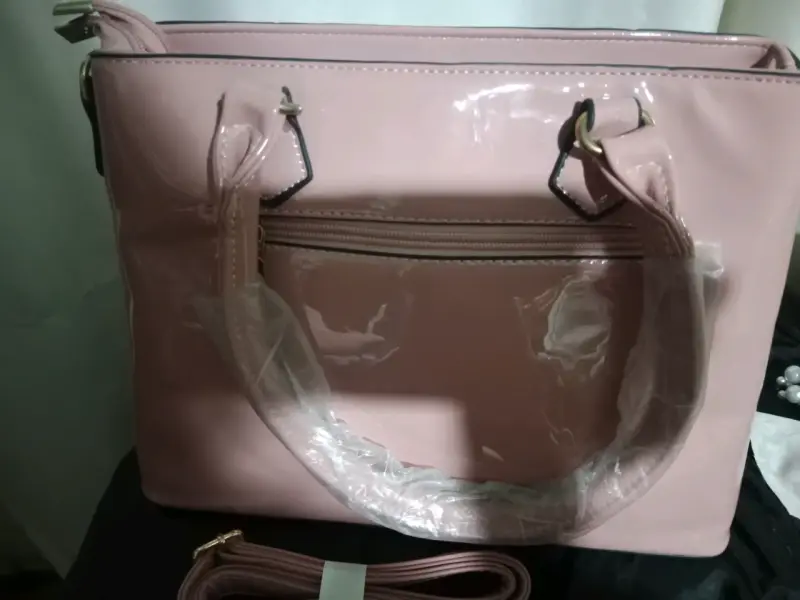 Cartera rosa elegante - 4