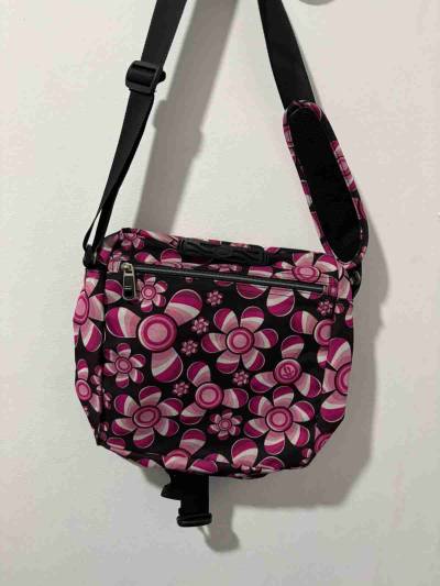 Bolso bandolera floral rosa - miniatura 2