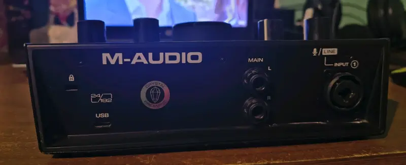Interfaz de audio M-Audio Air - 3