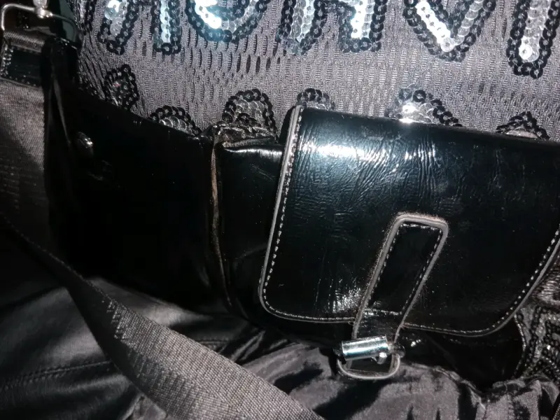Cartera rosa elegante - 2