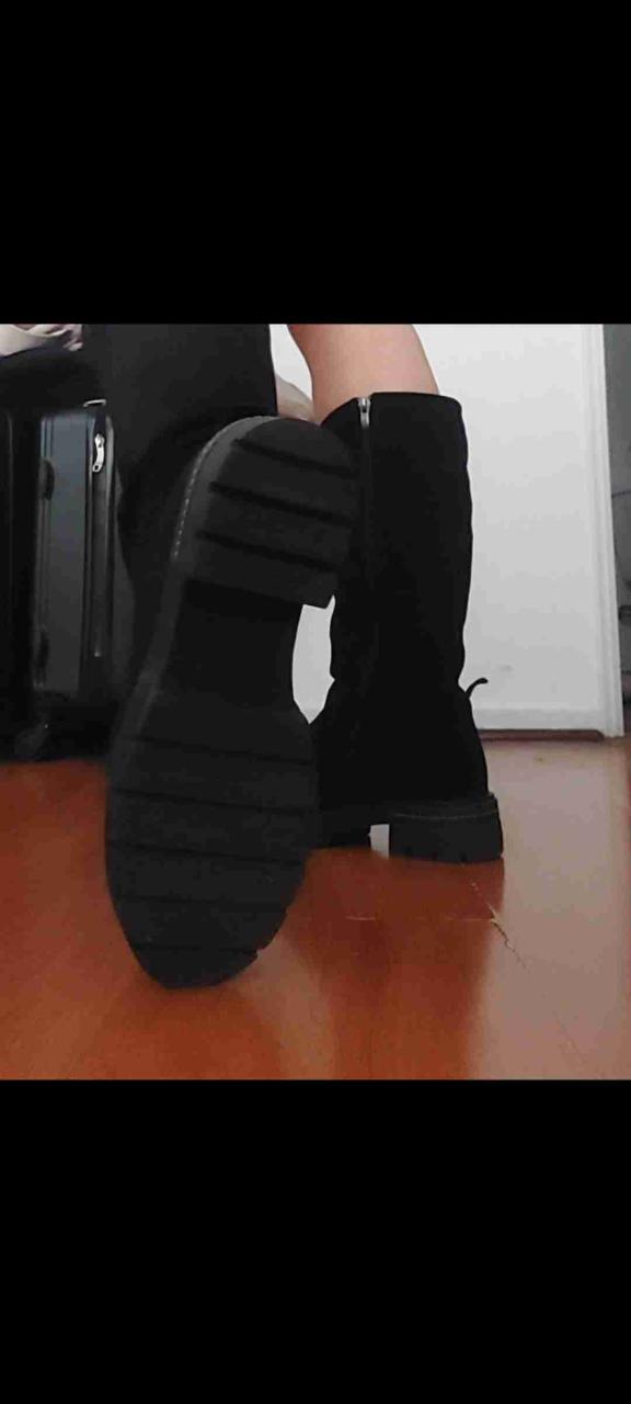 Botas negras de gamuza - 2