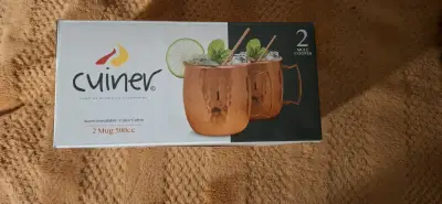 Set de 2 mugs cobre 500cc - miniatura 1