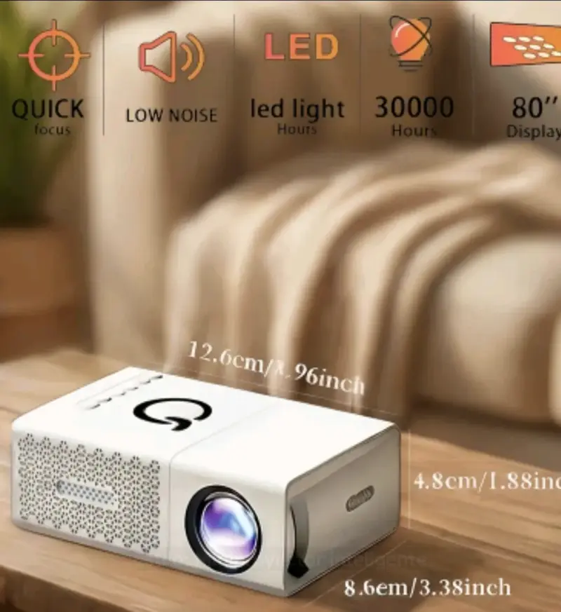 Miniproyector inteligente 1080P - 2