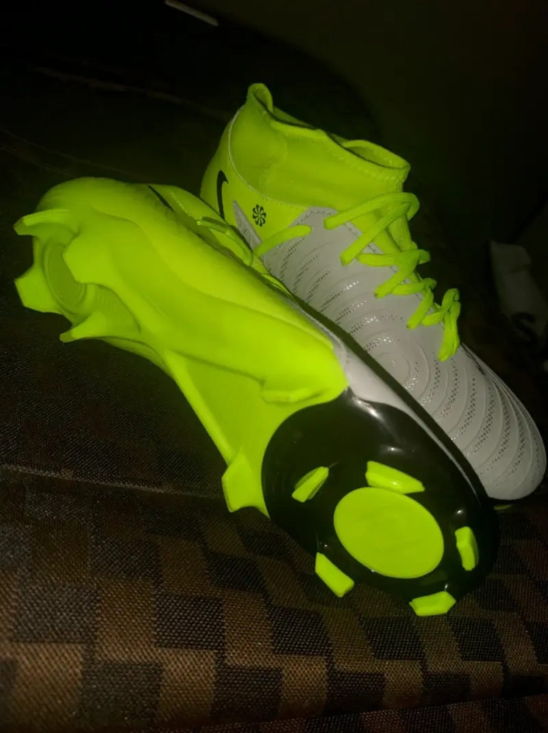 Zapatillas fútbol Nike verde neón - 3