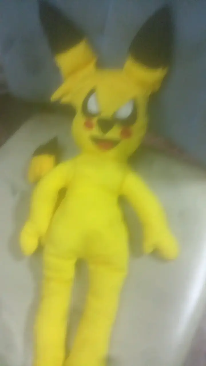 Peluche amarillo divertido - 2