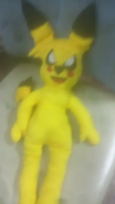 Peluche amarillo divertido - miniatura 2