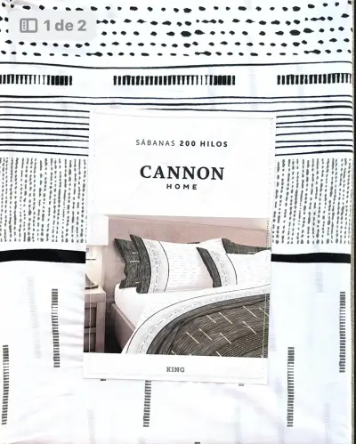 Juego de sábanas Cannon King - miniatura 3