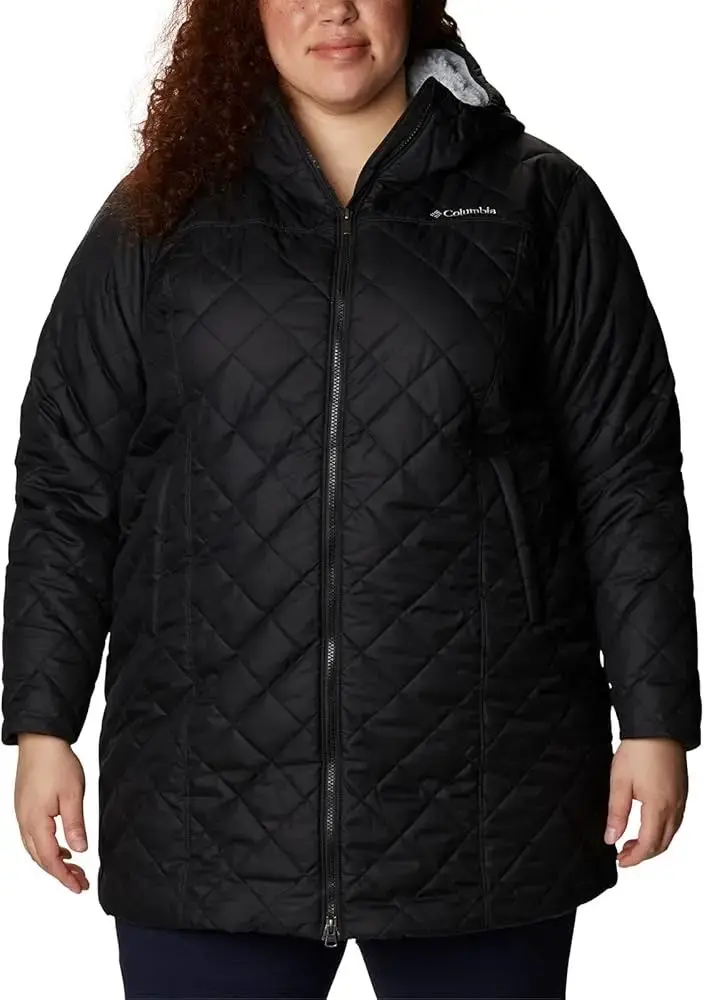 Abrigo acolchado negro Columbia - 3